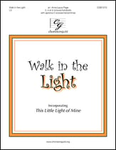 Walk in the Light Handbell sheet music cover